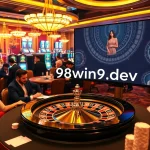 Experience the thrill of gambling at https://98win9.dev/ with poker games, colorful slot machines, and vibrant casino ambiance.