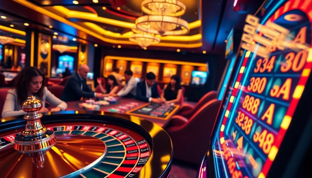 Experience the thrill of winning with 88AA at the blackjack table, showcasing vibrant casino action.