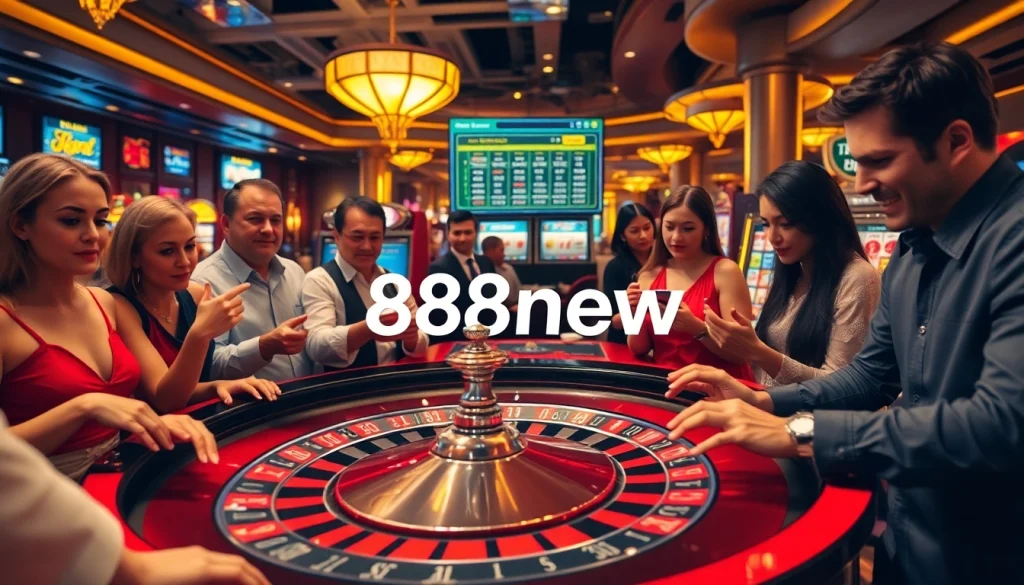 Engage in the exhilarating world of 888new where life-like roulette and vibrant slot machines await you.