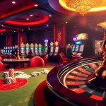 Experience thrilling gameplay at https://xx88.mex.com/ with vibrant casino scenes featuring intense poker tables and slot machines.