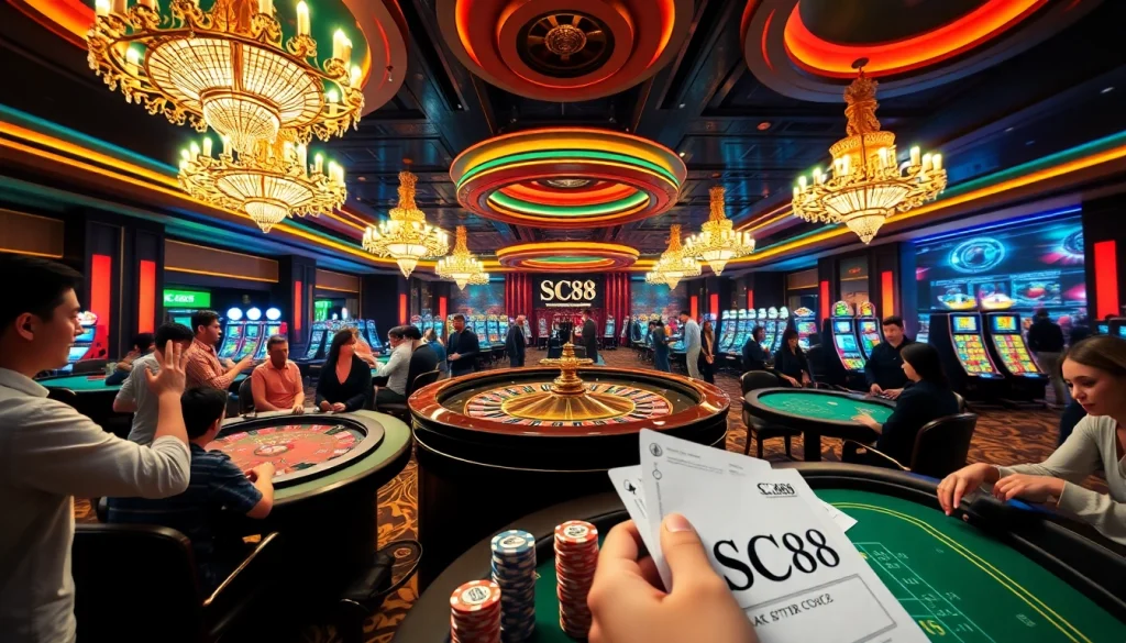 Experience the excitement at SC88 casino, where players win big at roulette and poker.
